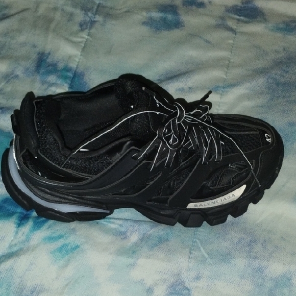 Balenciaga Black Athletic Shoes